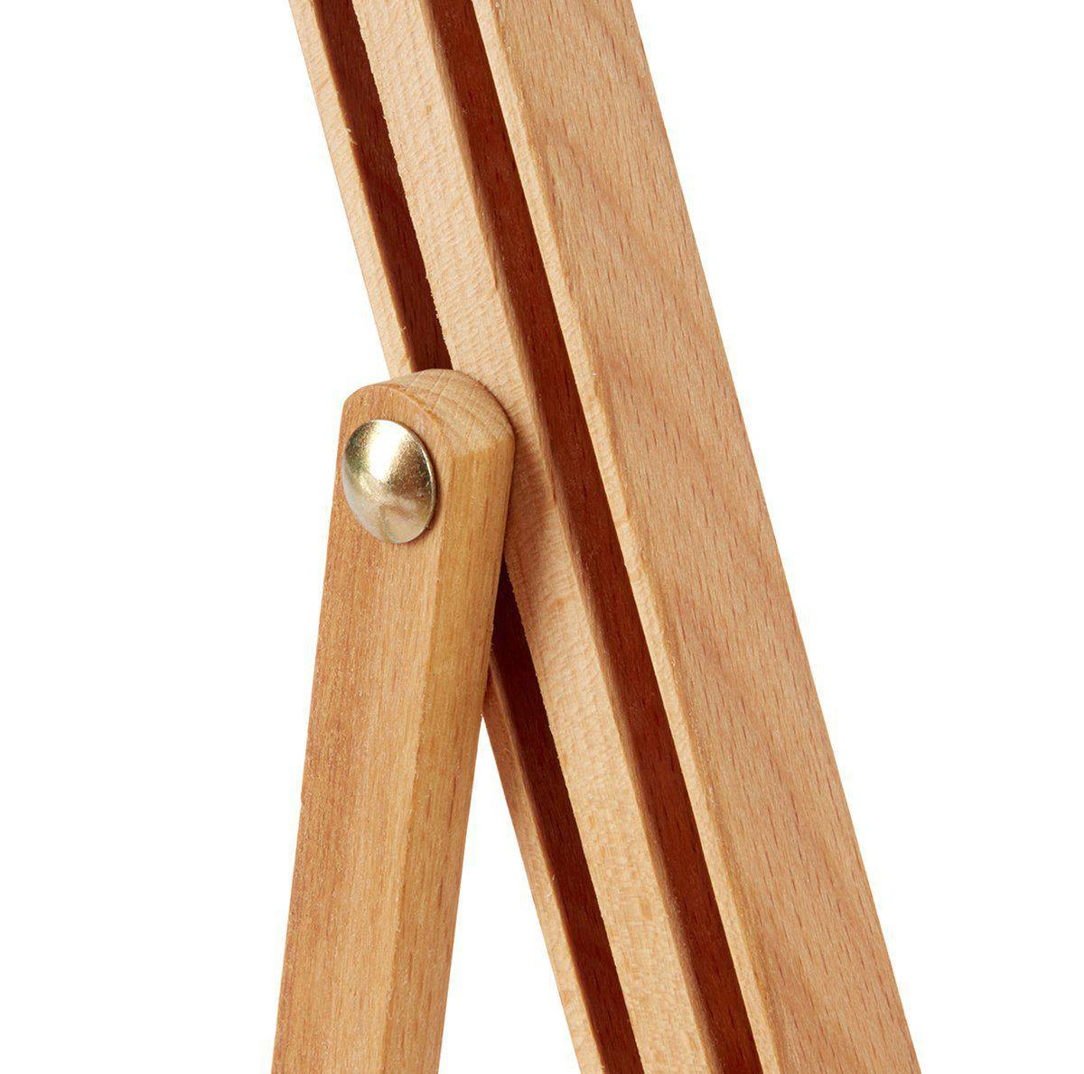 KINGART Medium Wooden Tabletop H-Frame Easel
