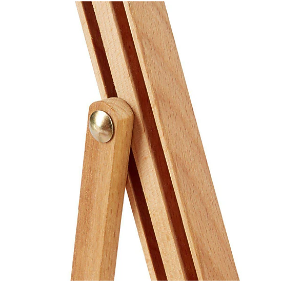 KINGART Medium Wooden Tabletop H-Frame Easel