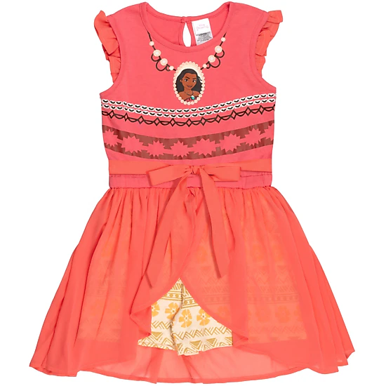 Disney Princess Girls' Cosplay Skirt Overlay Romper