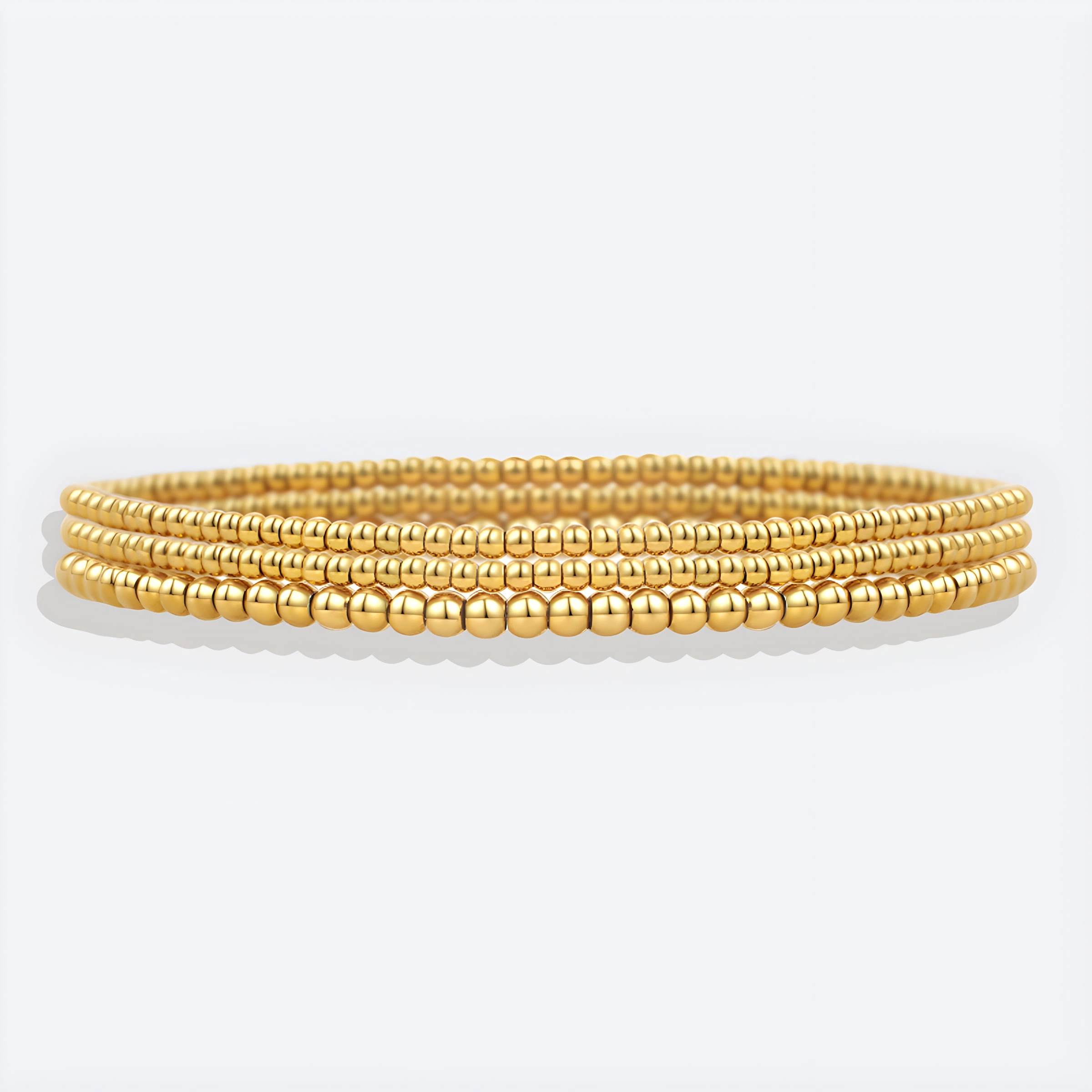 Mint & Lily Women's Beaded Bracelet Stacking Set
