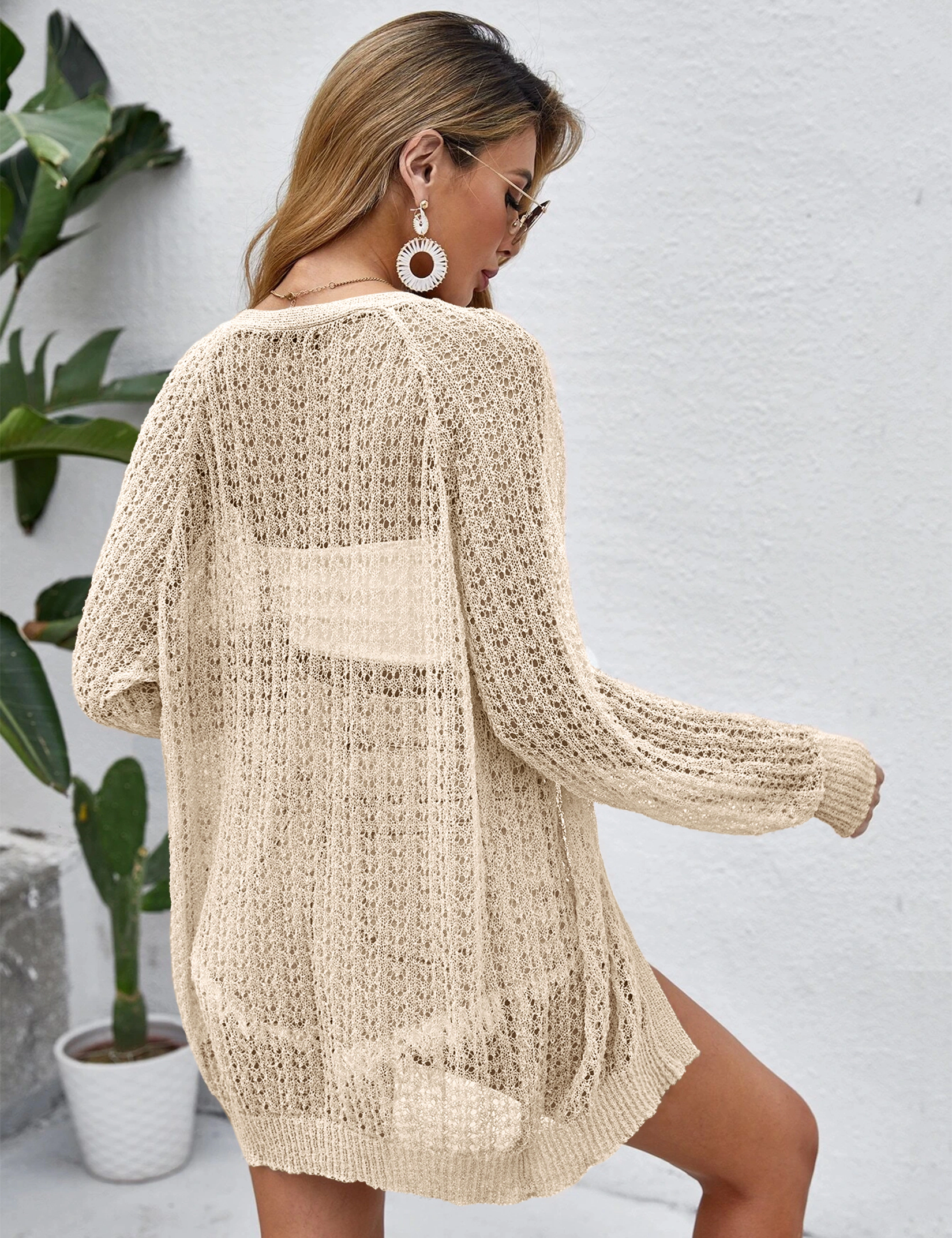 KOJOOIN Womens Cardigan Sweaters Lightweight Long Sleeve Cardigans Fall Outfits