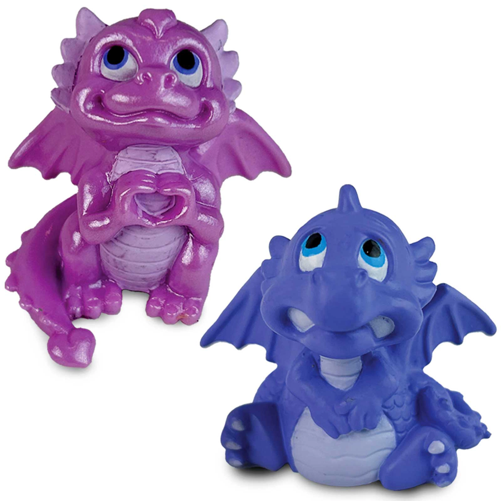 Safari Ltd. - Mystic Mood Dragons TOOB - contains 7 Mini Figurines