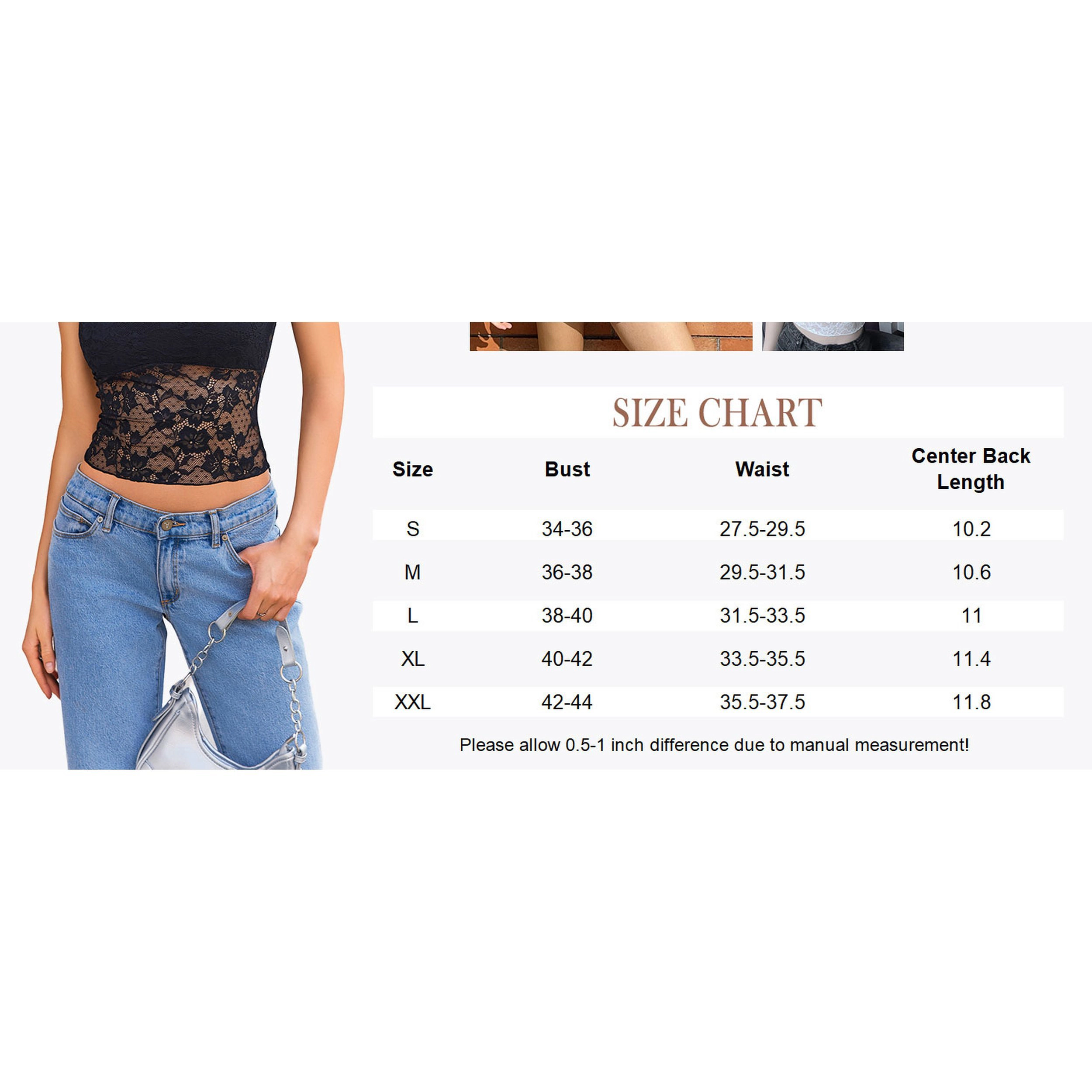 Avidlove Women's Lace Camisole Crop Tank Top