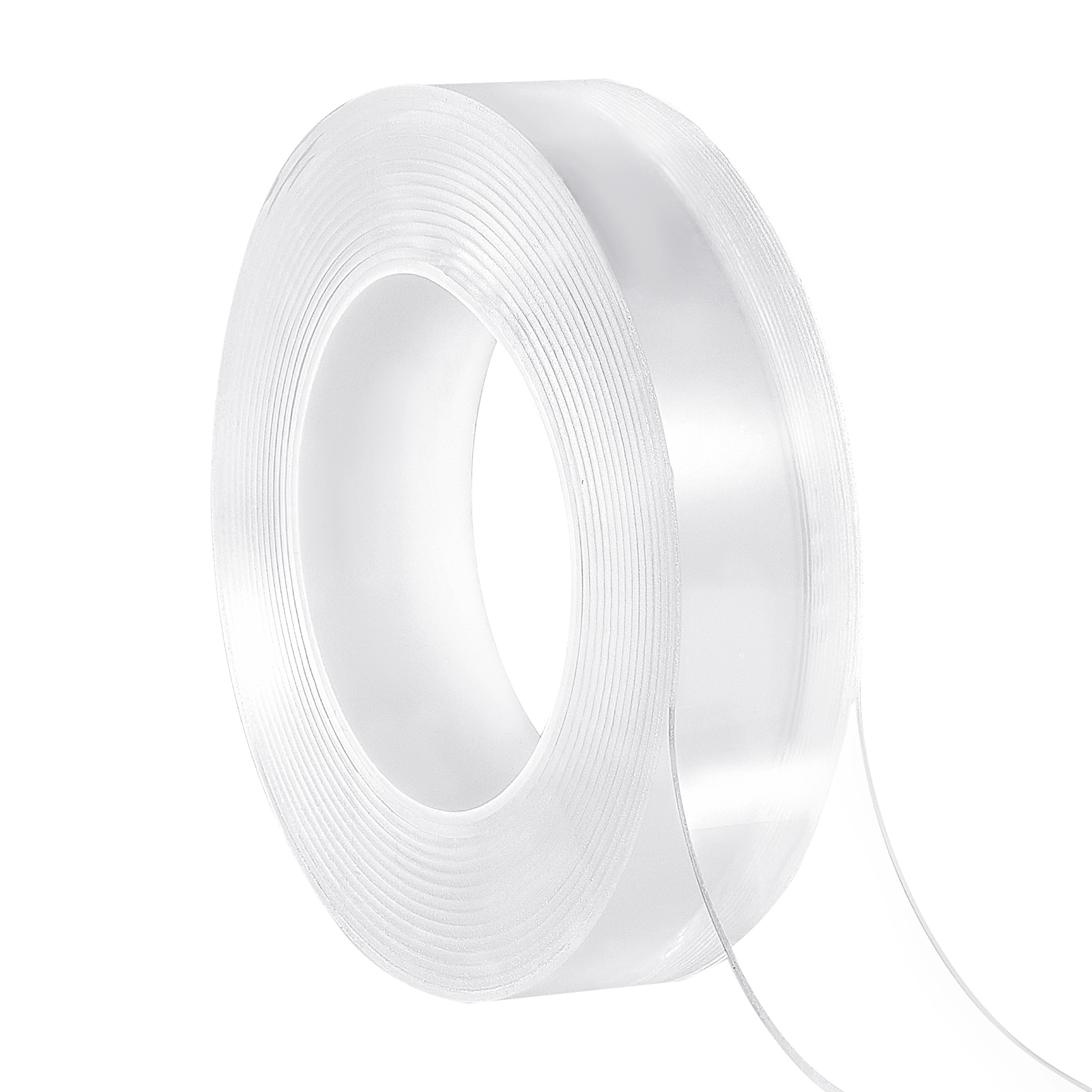 HONGGE Double Sided Tape Heavy Duty Nano Mounting Tape Strong Adhesive & Reusable Clear Two Sided Wall Tape Removable