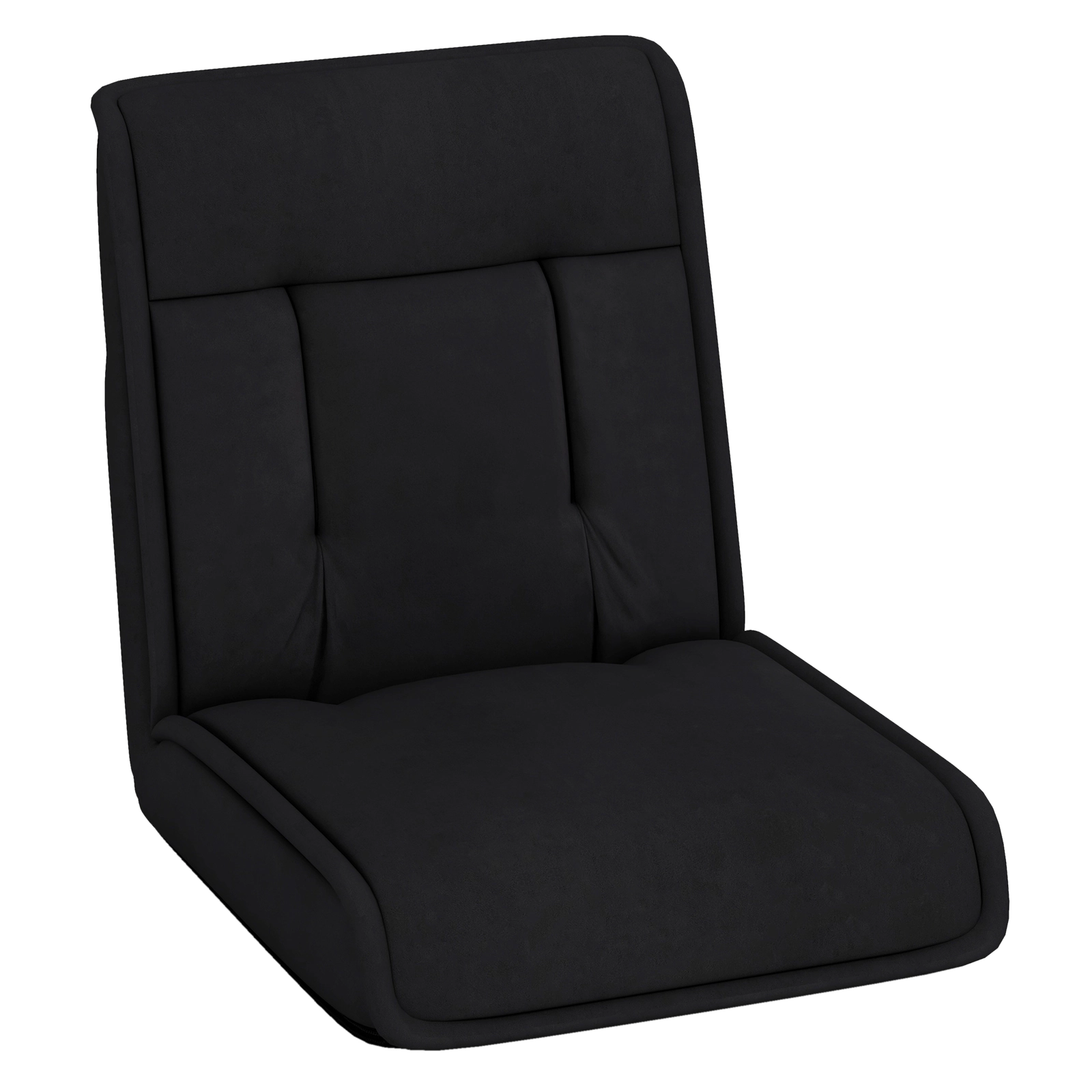 Hivvago Folding Floor Chair Convertible Lazy Chair with 14-Poistion Adjustable Backrest