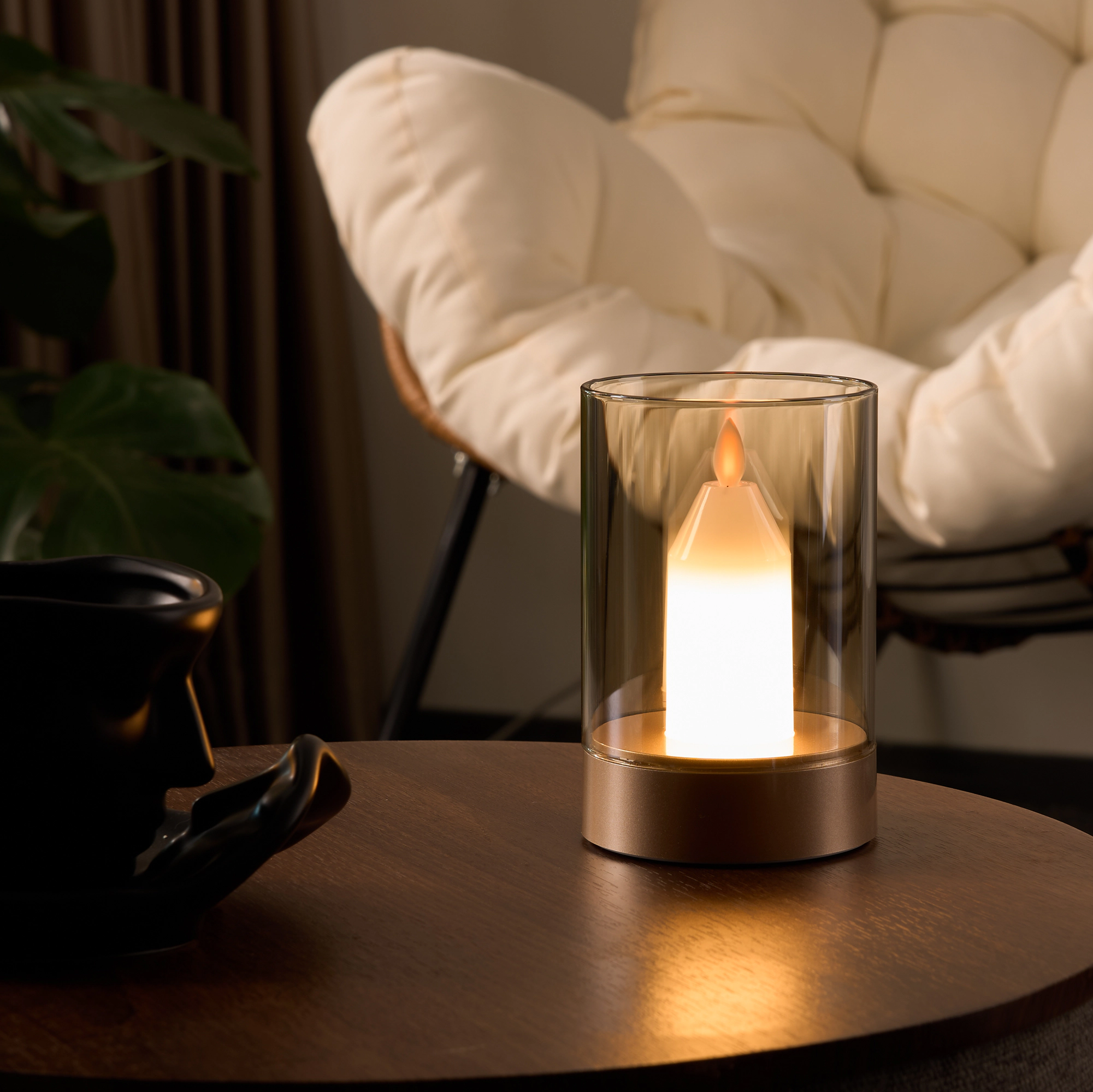 EP LIGHT Flameless Candle Table Lamp LED Night Light Motion Sensor