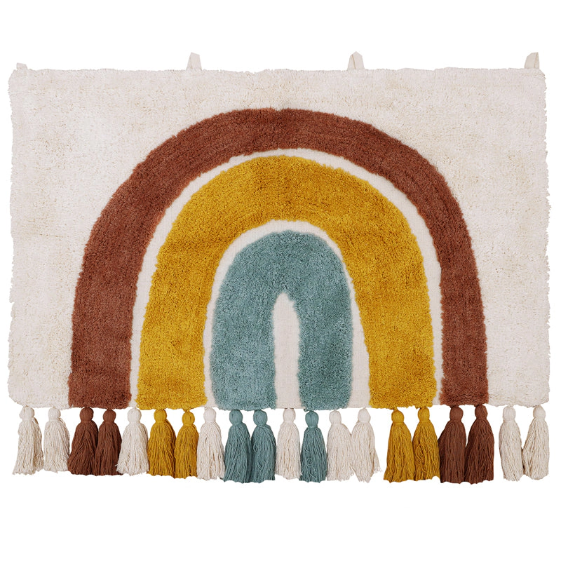 Nattiot Kids Bedroom Cotton Wall Decor Rainbow