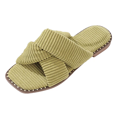 Threaded Pear Scarlett Faux Leather Slippers - JCPenney