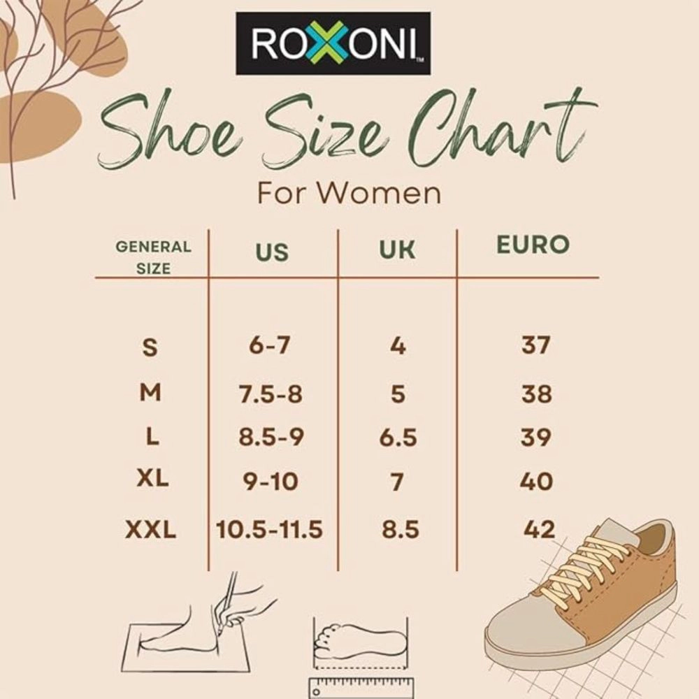 Roxoni Women's Knit Memory Foam Clog Slippers with Plush Faux Fur Collar
