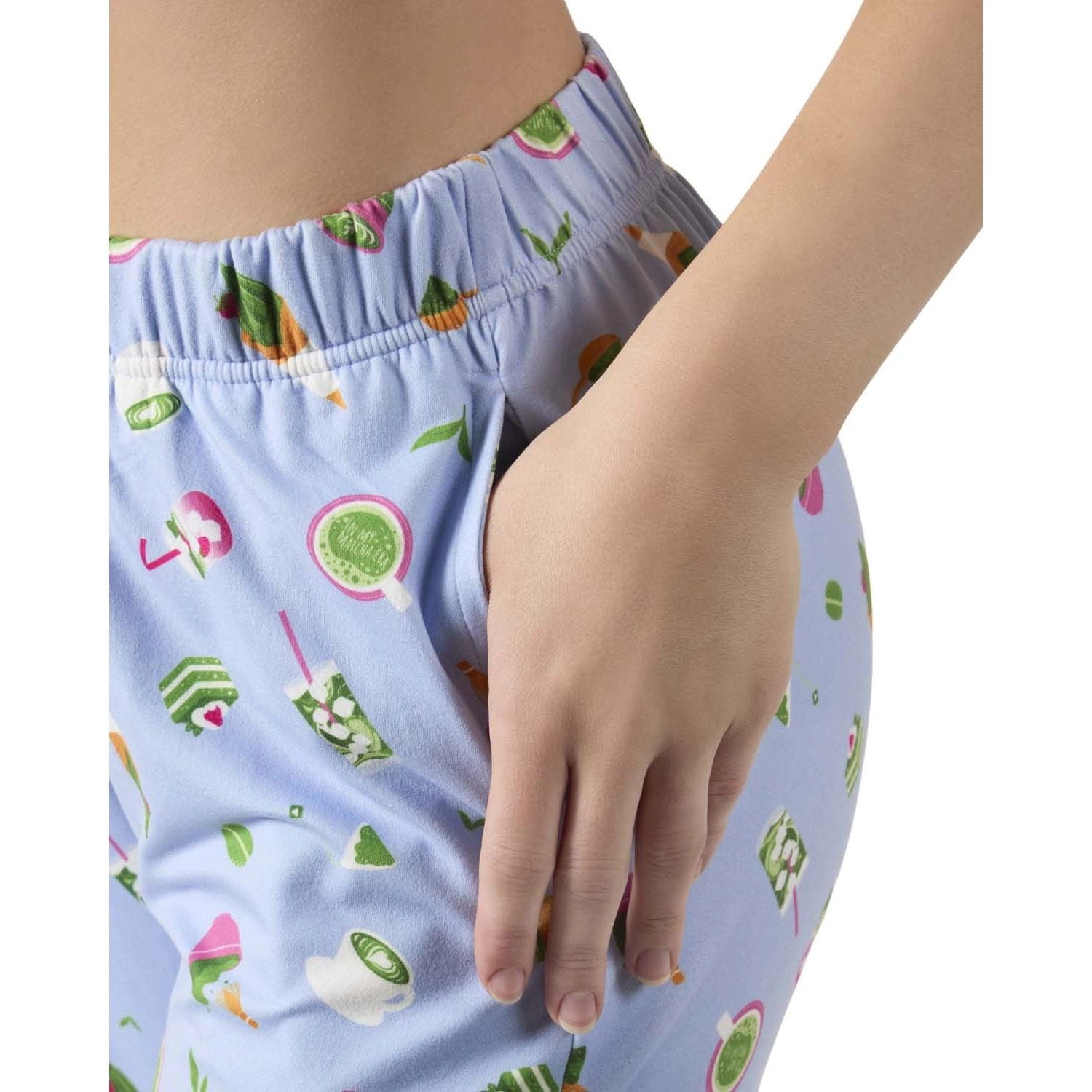 MeMoi Women's "Matcha" Pull-On PJ Pant Bag