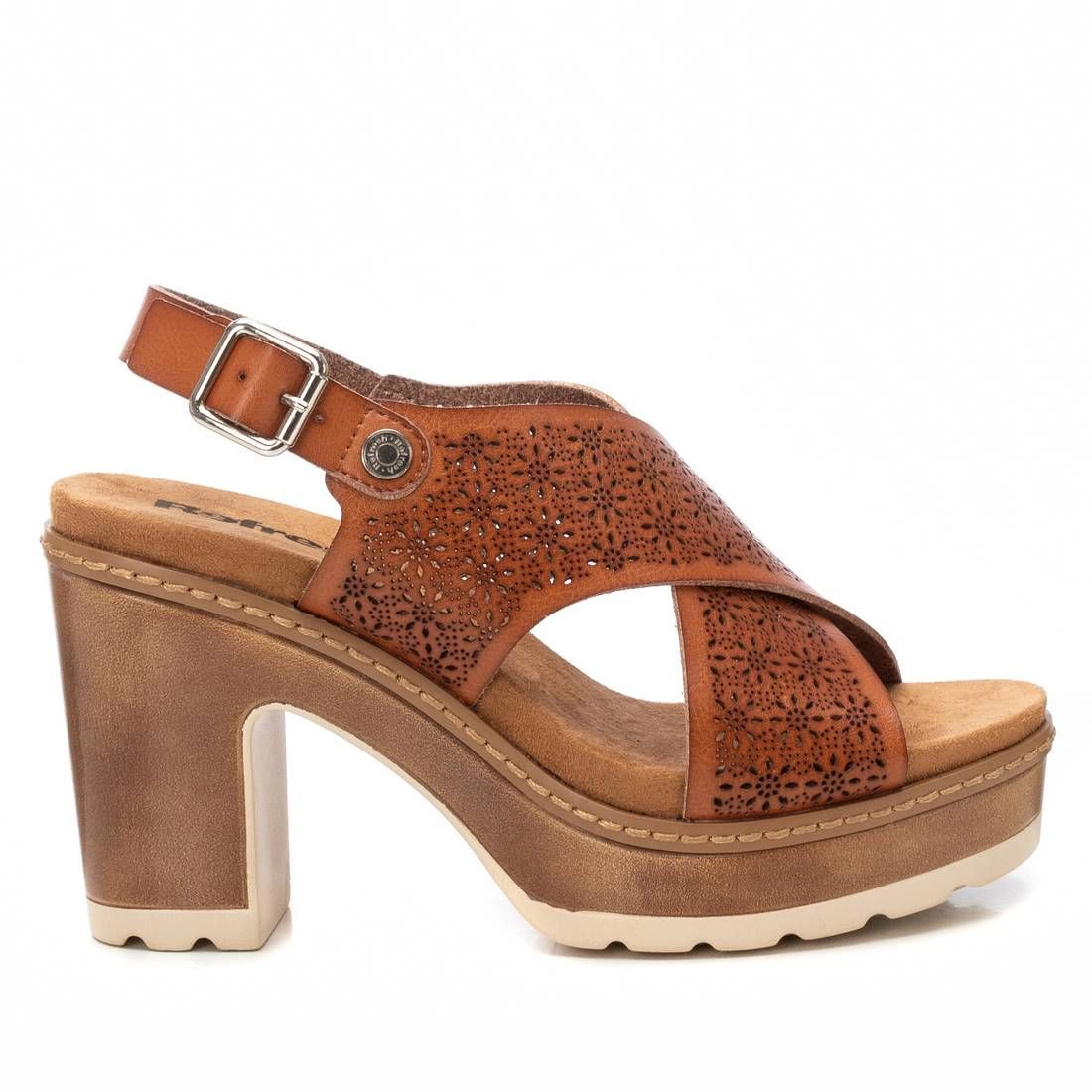 Refresh women's heeled slingback sandals