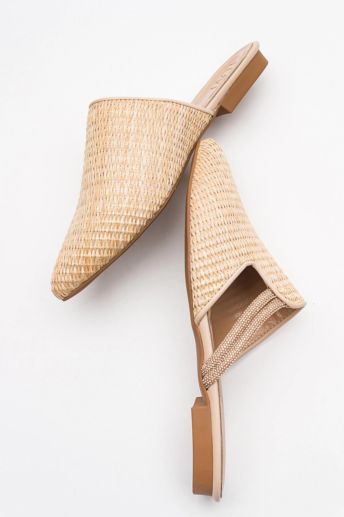 Prologue Shoes Womens Pesa Woven Slippers