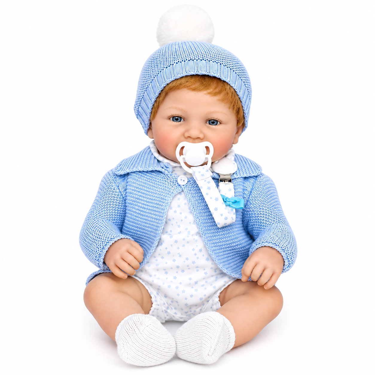 Ann Lauren Dolls® Connor – 20-Inch Reborn Realistic Baby Doll