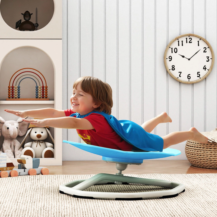 Hivvago Kids Sensory Swivel Chair Cat Claw 360° Spinning With Non-Slip Metal Base