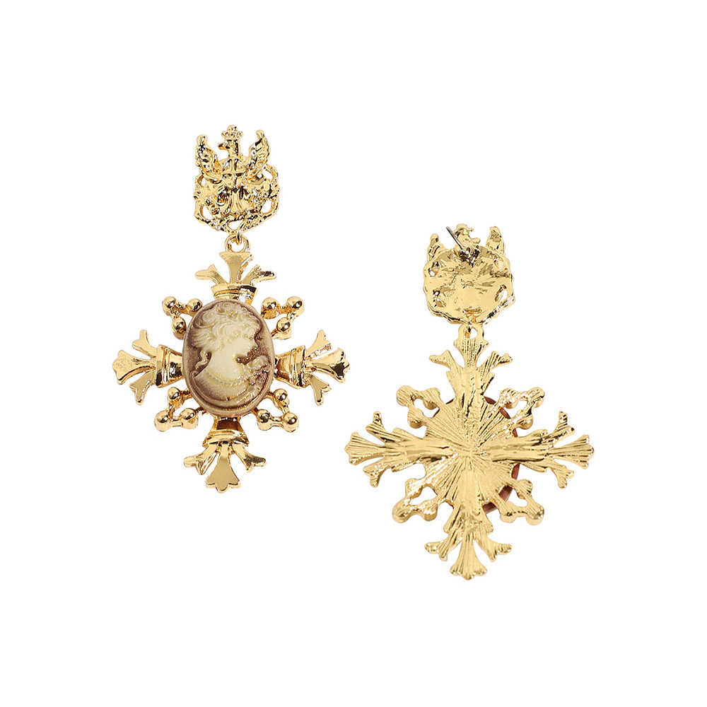 SOHI Women's Victorian Drop Earrings