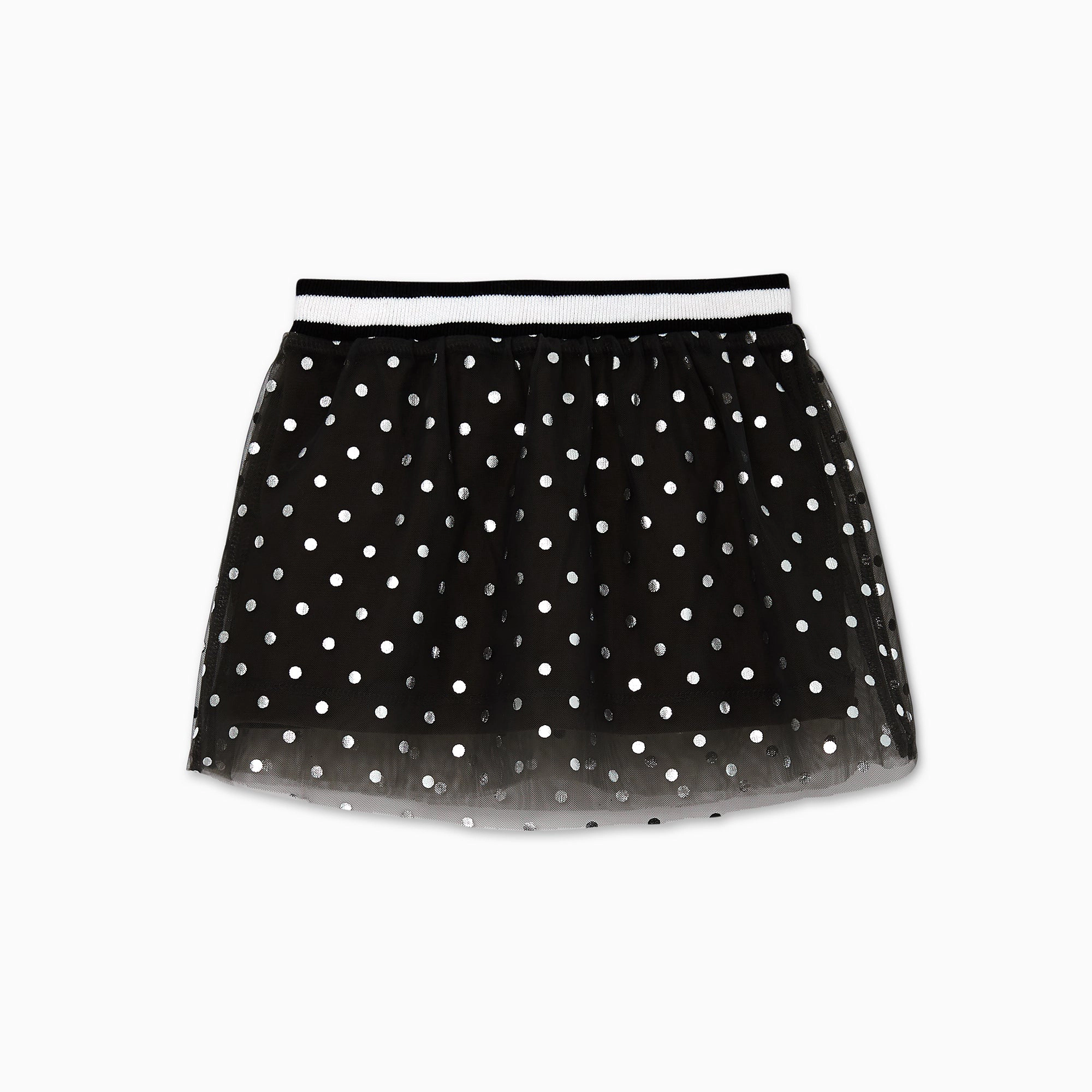 Rockets of Awesome Dotted Tulle Skirt For Baby Girl