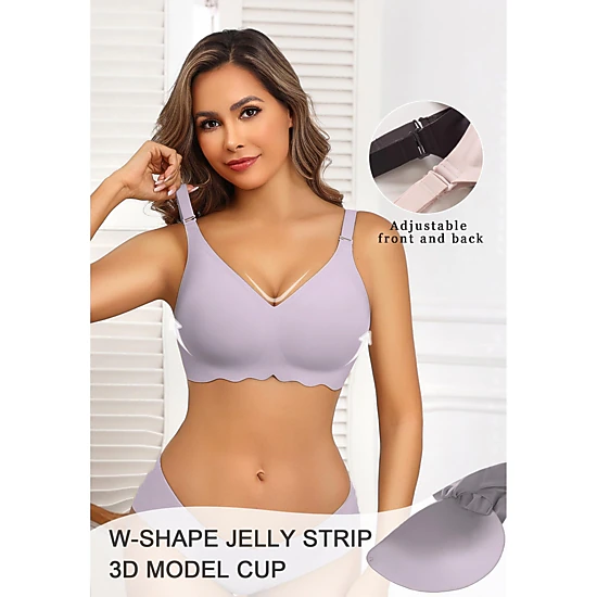 Avidlove Women's Seamless Wireless Padded Bralette