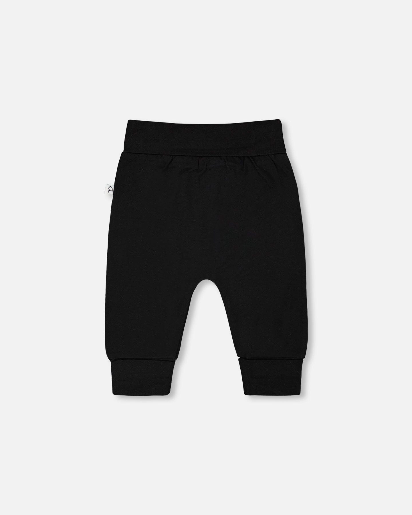Deux par Deux Boys Organic Cotton Jersey Foldover Waist Evolutive Pants
