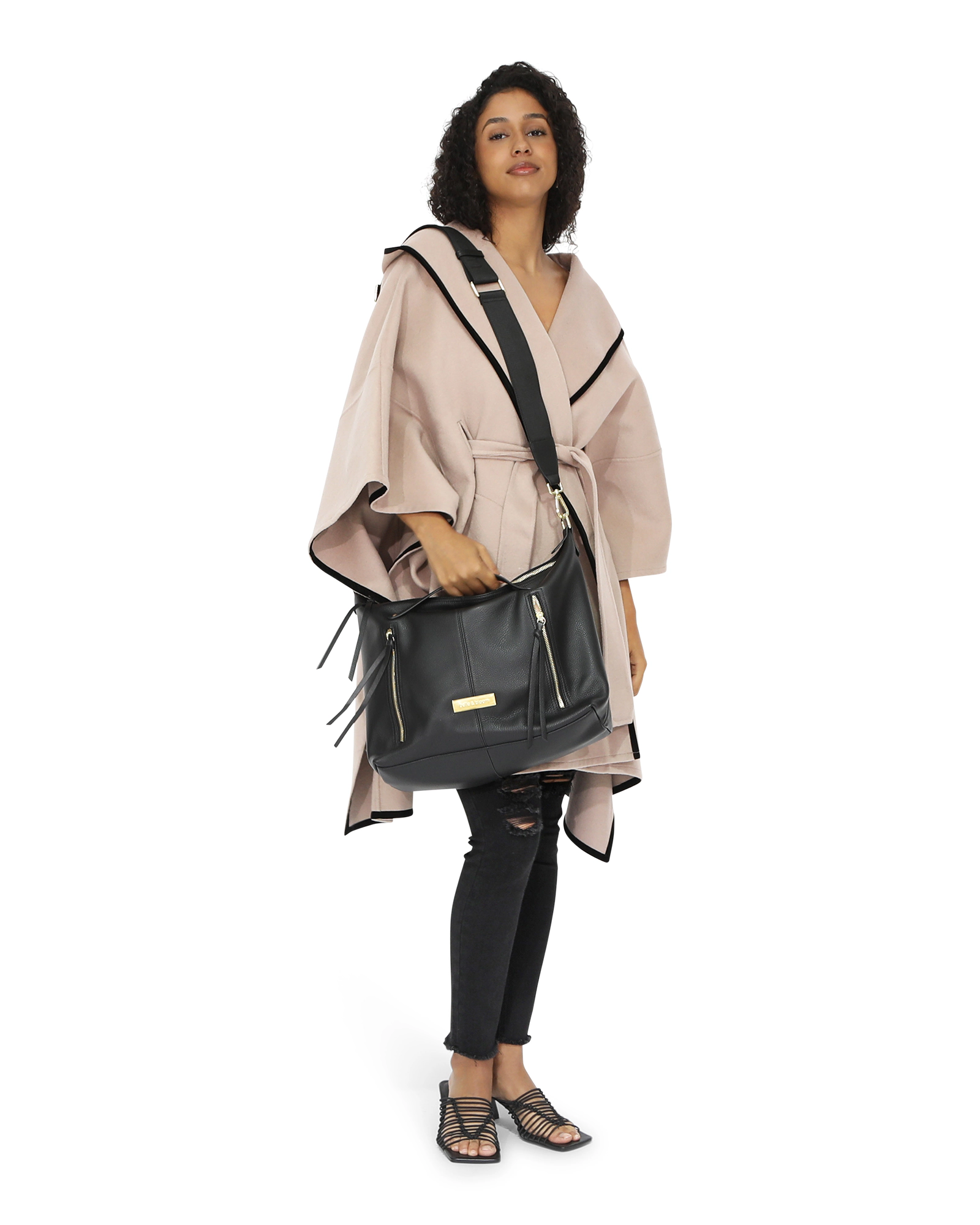 Belle & Bloom Womens Need You Now Hooded Cape
