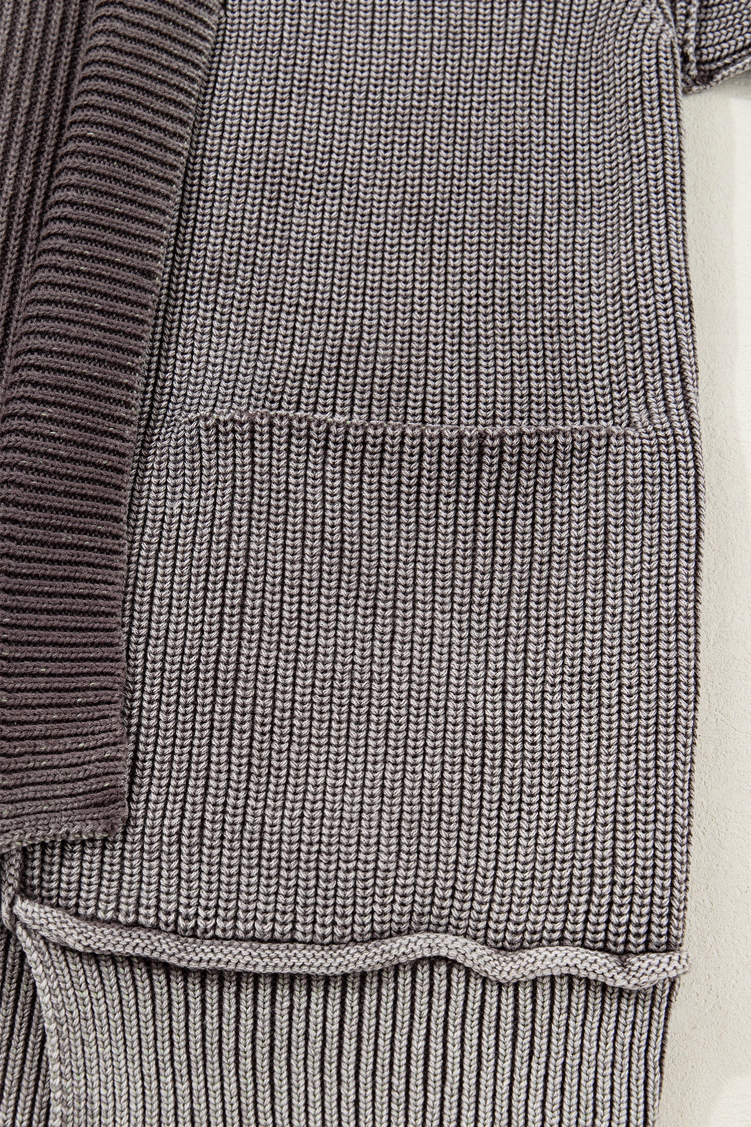 Threaded Pear Women's Sunny Patchwork Knit Open Sweater