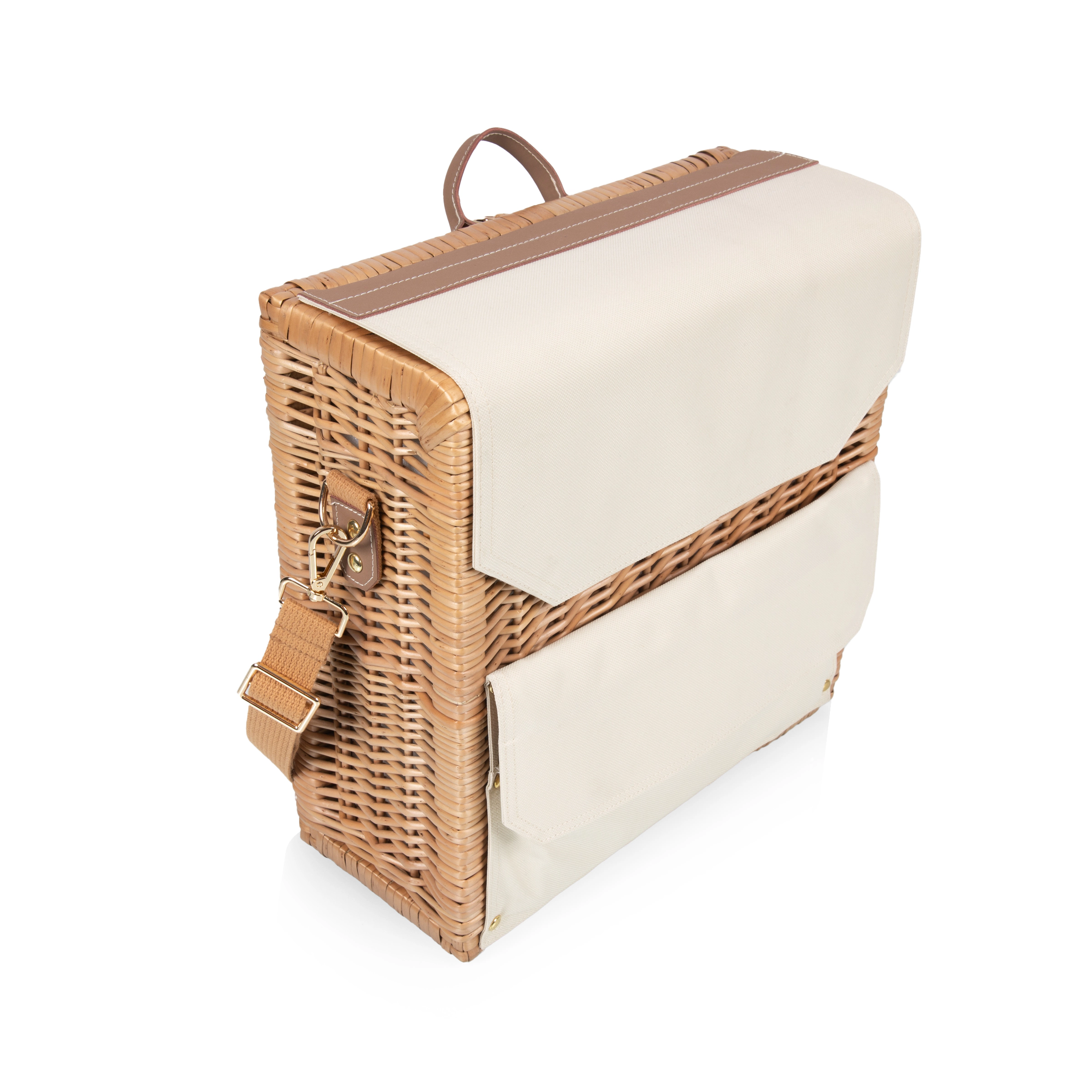 PICNIC TIME Corsica Grande Wine & Cheese Basket Backpack