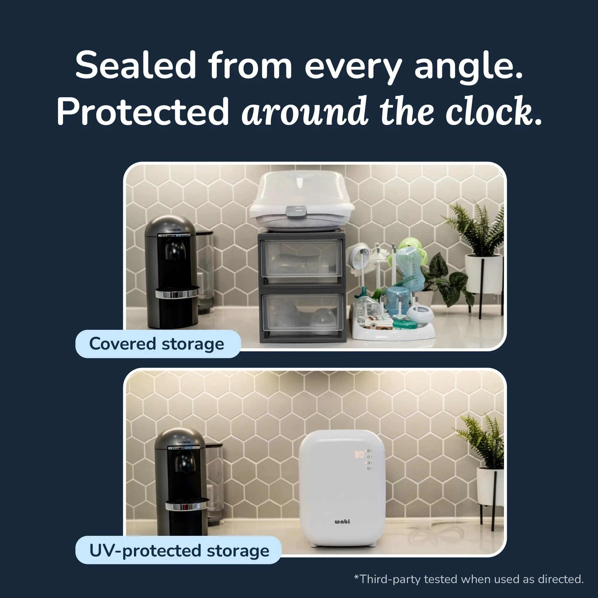 WABI UVC LED Sanitizer & Dryer MINI