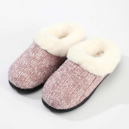 Roxoni Kid's Girl Memory Foam Comfort Plush Fleece Lined House Slipper