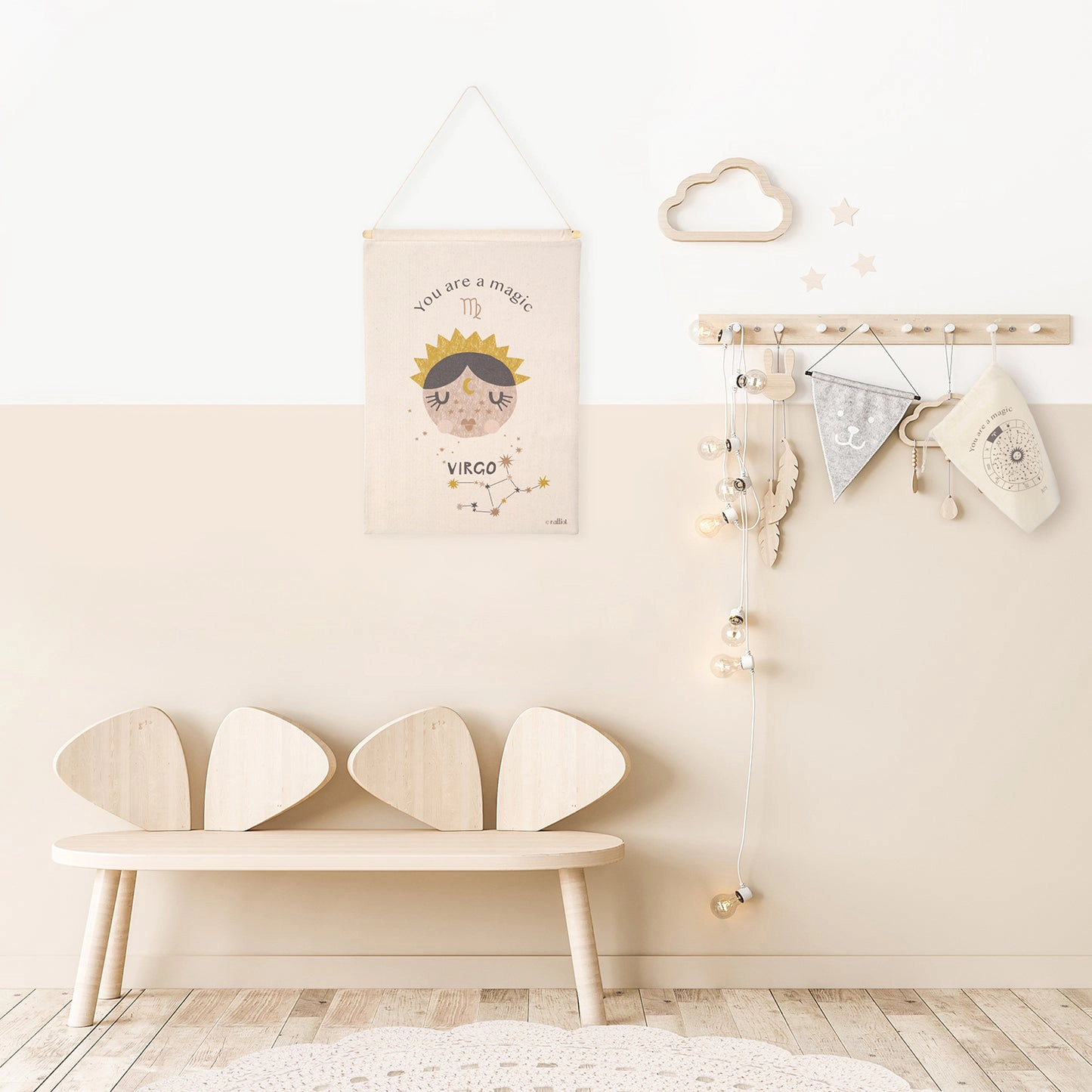 Nattiot Wall Hanging Little Virgo