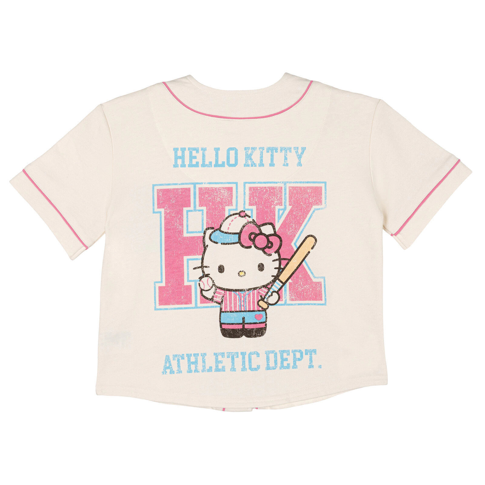 Hello Kitty Girls' Athletic Baseball Jersey