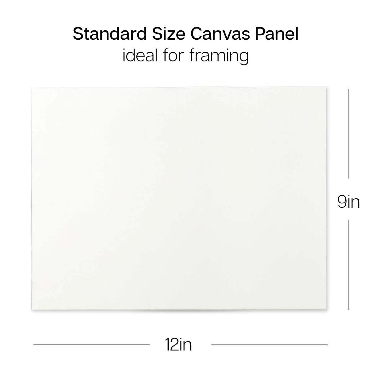 KINGART Canvas Panels 9" x 12" - 14 Pack