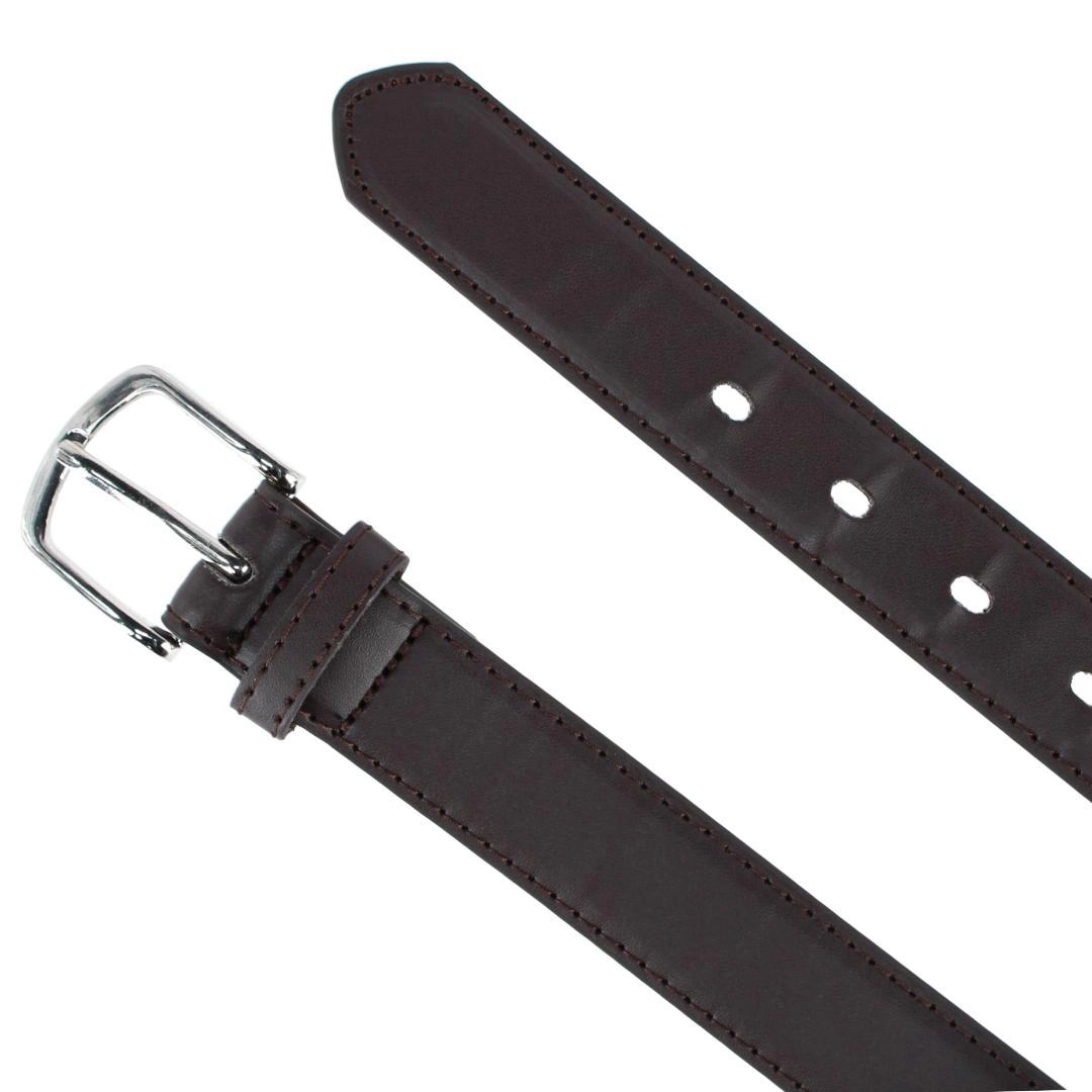 CTM® Boy's Casual Basic Leather Belt