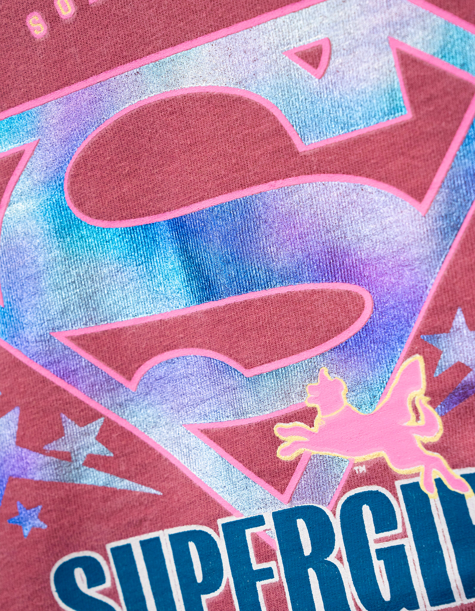 DC Comics Justice League Supergirl Girls' Cropped 2-Piece T-Shirt and Skort Set