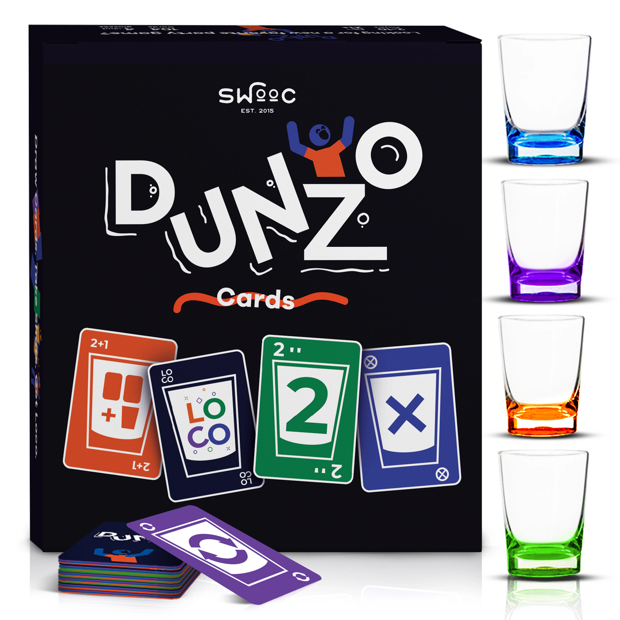 Swooc Games | DUNZO™ | Hydrating Version of Classic Card Game