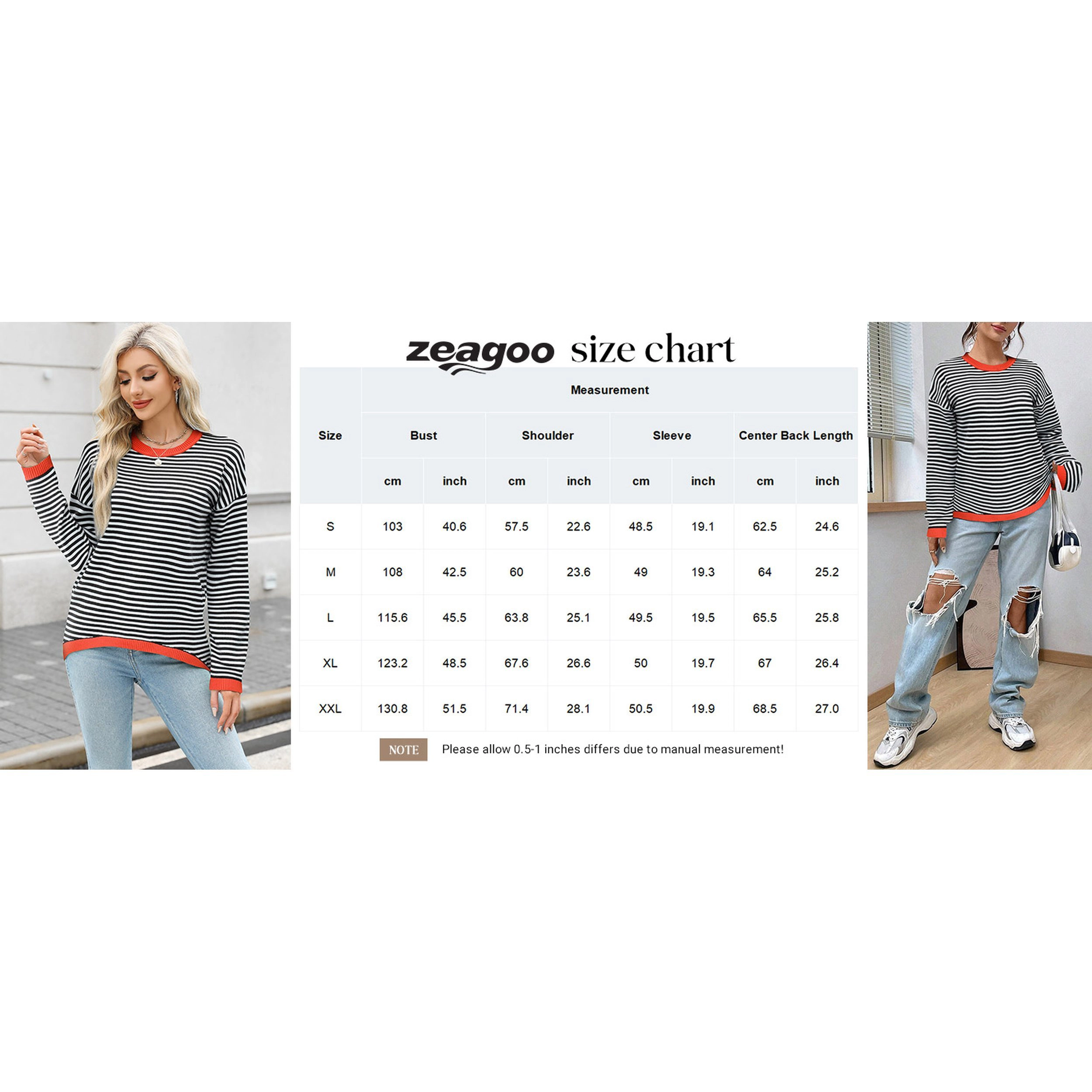 Zeagoo Women's Long Sleeve Pullover
