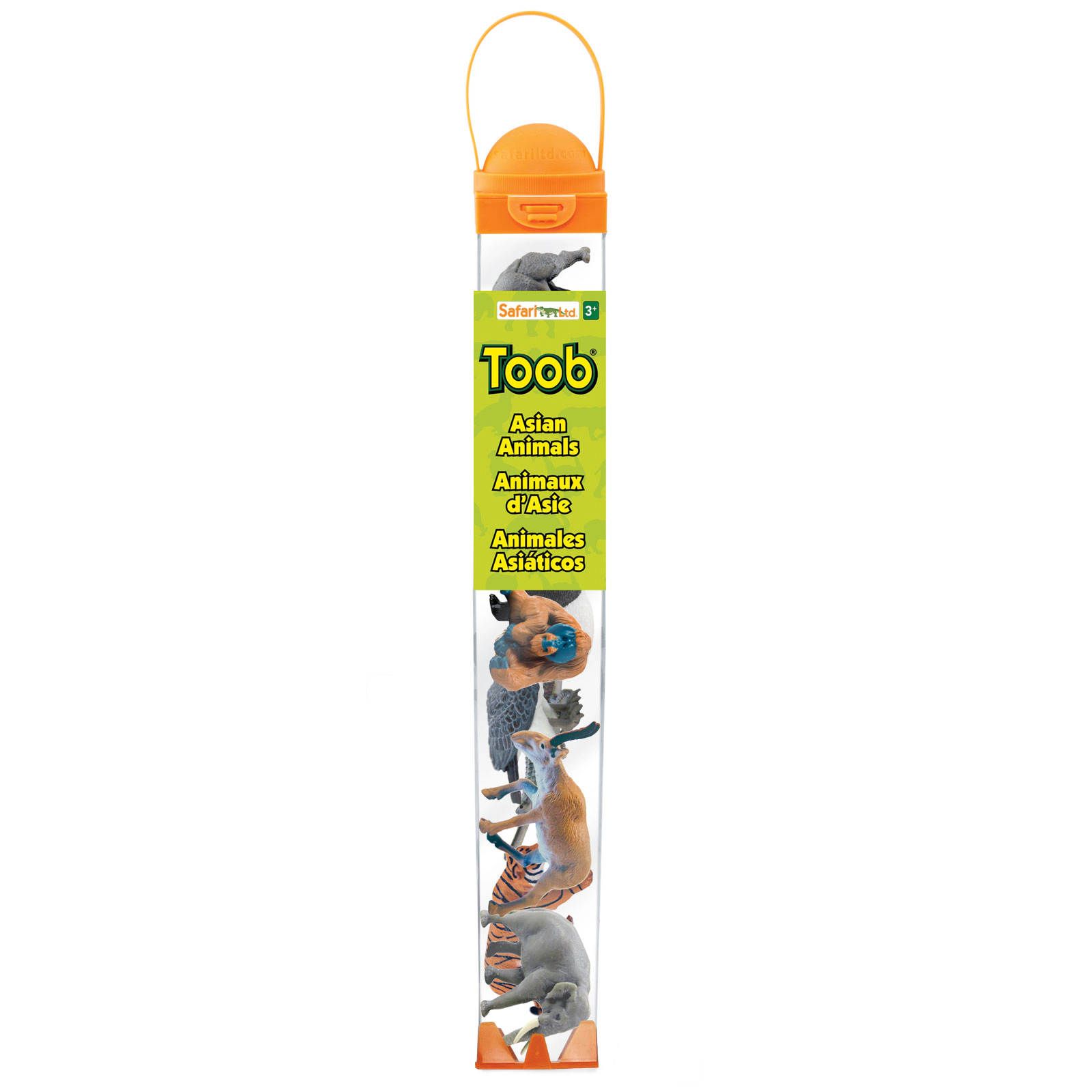 Safari Ltd. - Asian Animals TOOB - contains 8 Mini Figurines