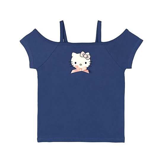 Hello Kitty Girls' 2-Piece T-Shirt and Shorts Set