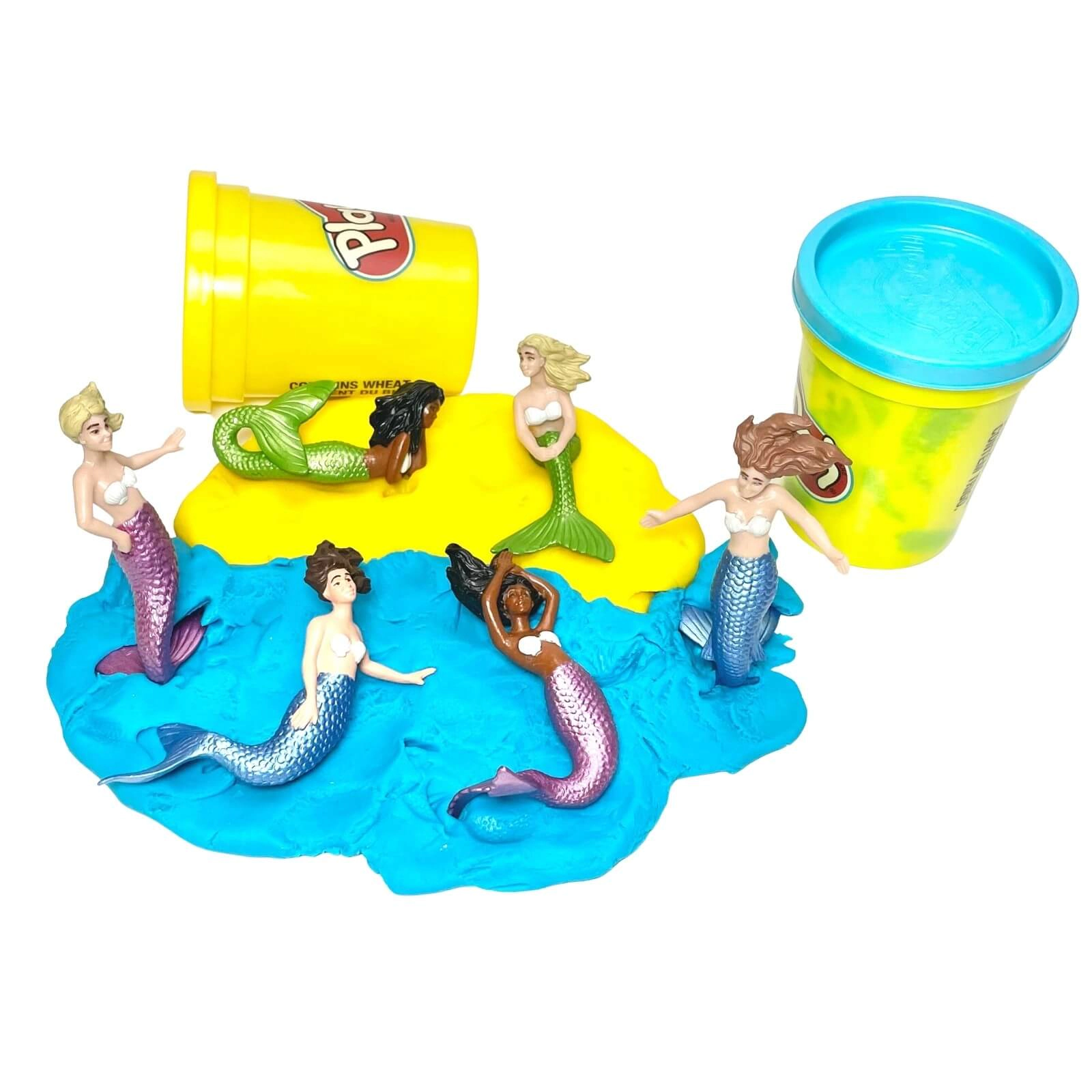 Safari Ltd. - Mini Mermaids Designer TOOB - contains 6 Mini Figurines