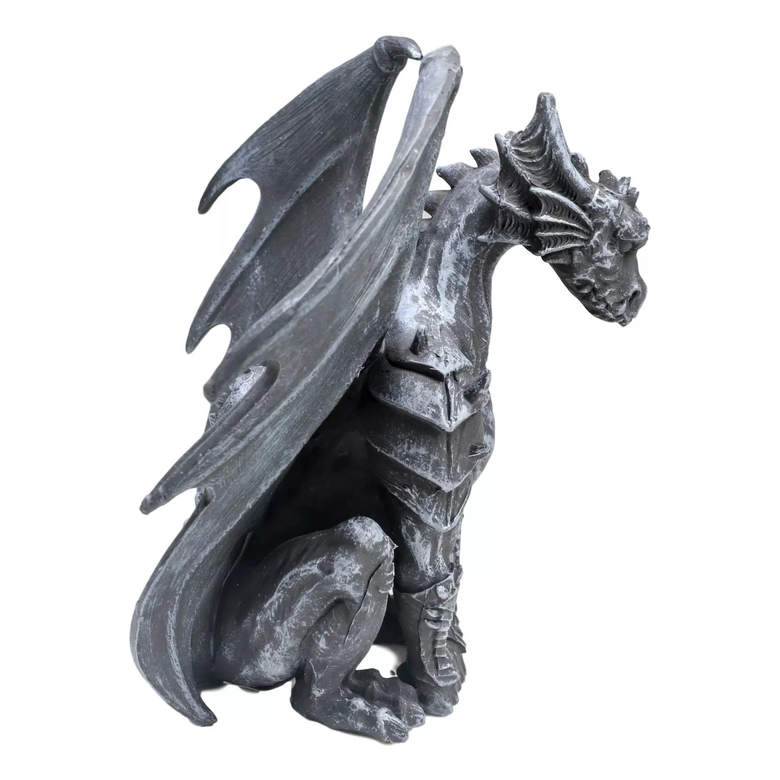 Pacific Giftware Gothic Sitting Guardian Gargoyle with Wings Resin Statue Figurine 6.25 inch
