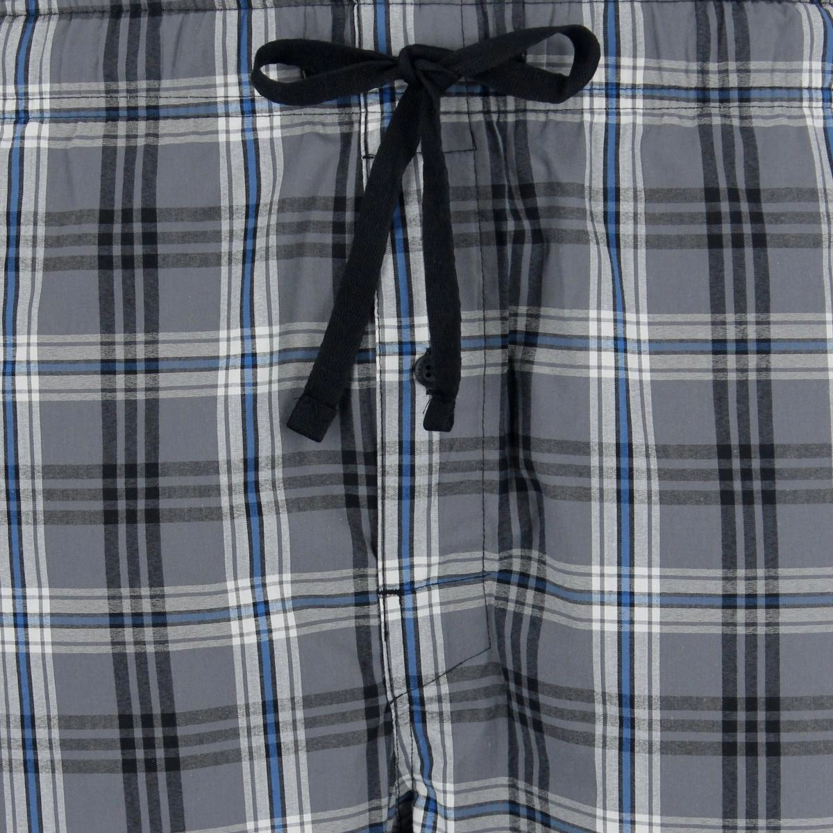 Hanes Men's Big & Tall Comfort Flex Plaid Pajama Lounge Pant