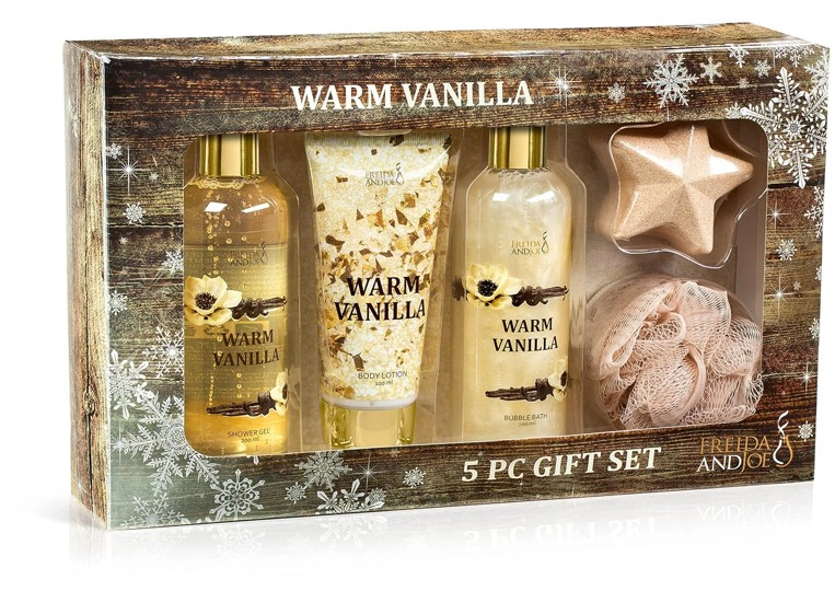 Freida and Joe Women Bath & Body Collection Gift Box (warm Vanilla)