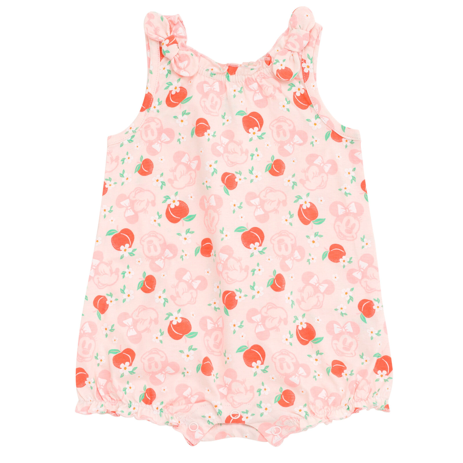 Disney Minnie Mouse Baby Girls' Sleeveless Bubble Romper