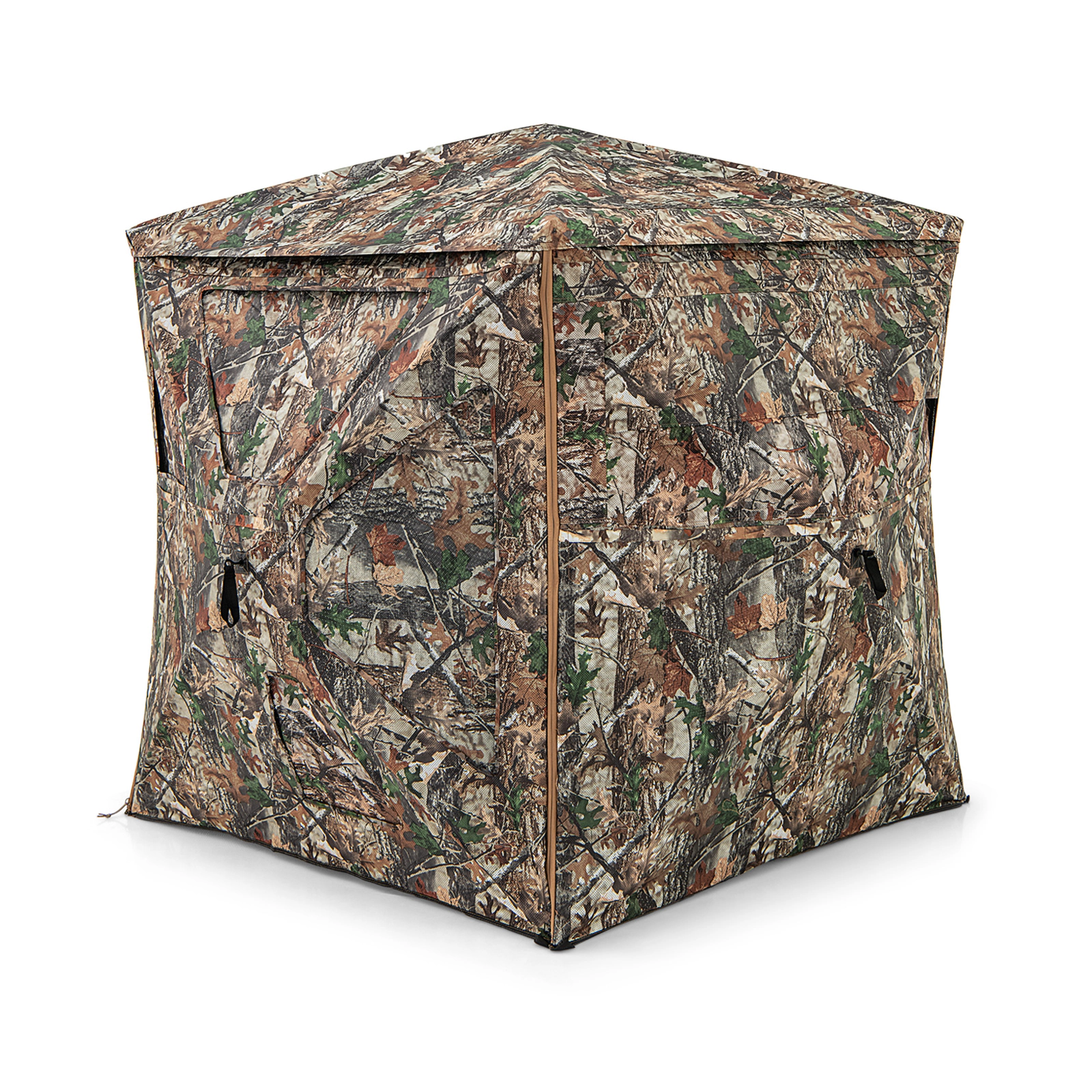 SUGIFT 5-in-1 Detachable Hunting Blind Tent with Skylight for 2-3 People Camouflage