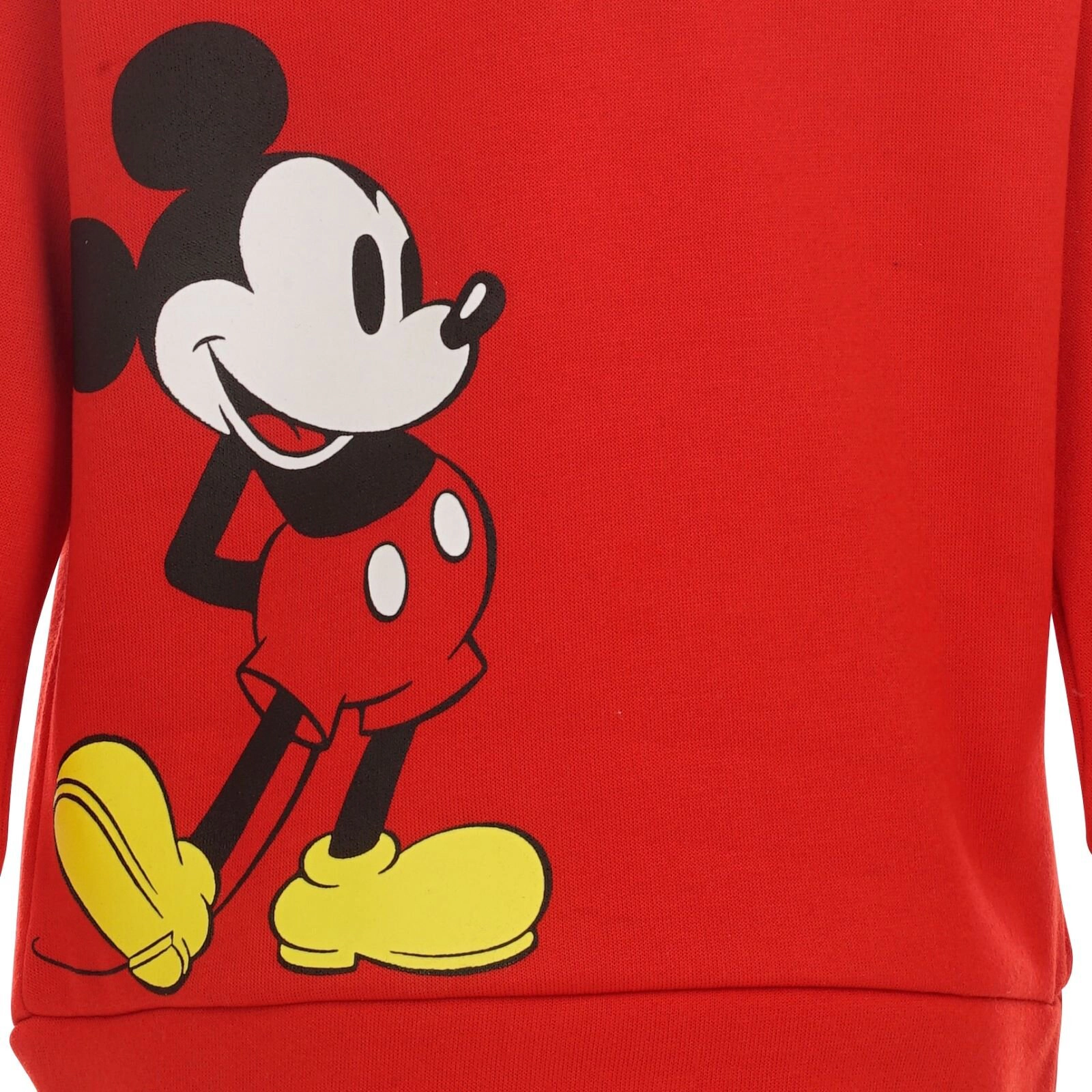 Disney Mickey Mouse Boys' Fleece Quarter-Zip Sweatshirt and Pants Set