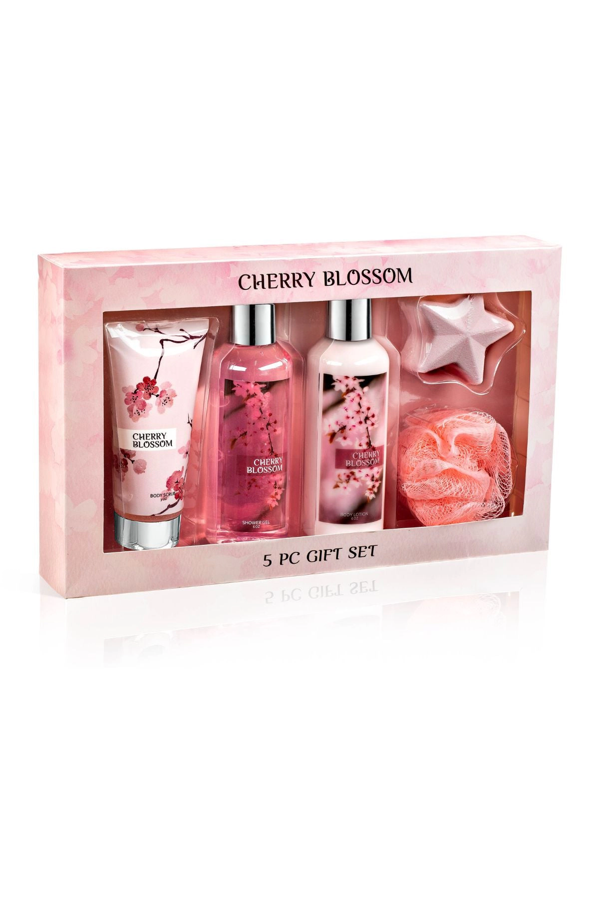 Freida and Joe  Women Japanese Cherry Blossom Bath & Body Collection Gift Box Valentine's Gift