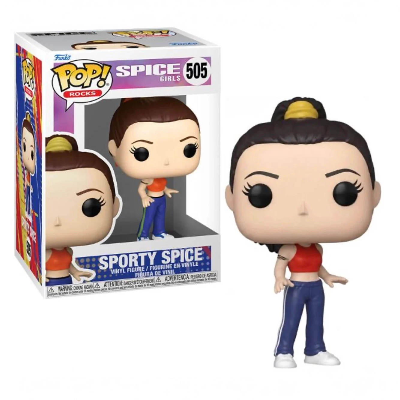 Funko Pop! Spice Girls-Wannabe: Sporty Spice #505