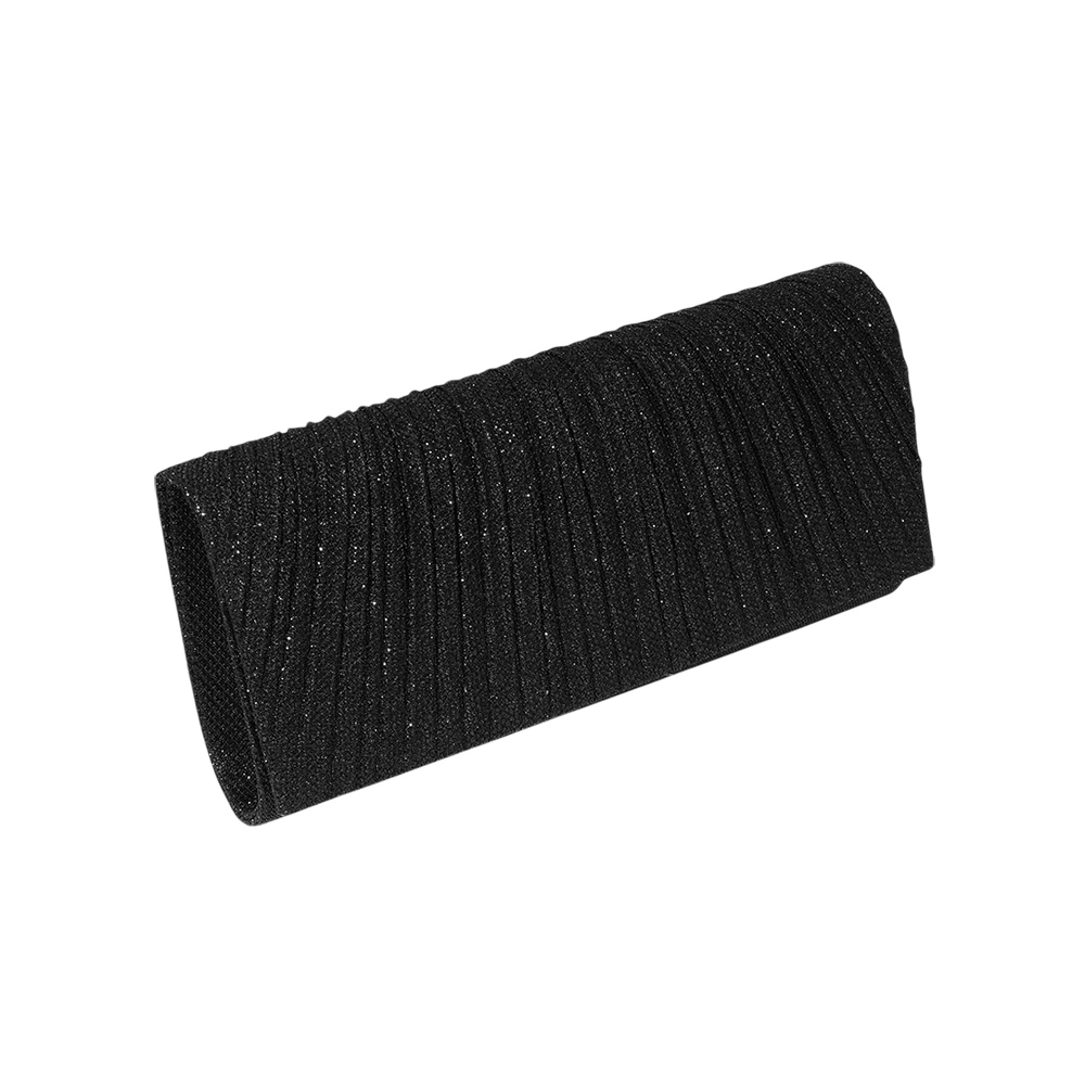 FASHNZFAB Sparkly Fabric Evening Clutch / Crossbody Bag