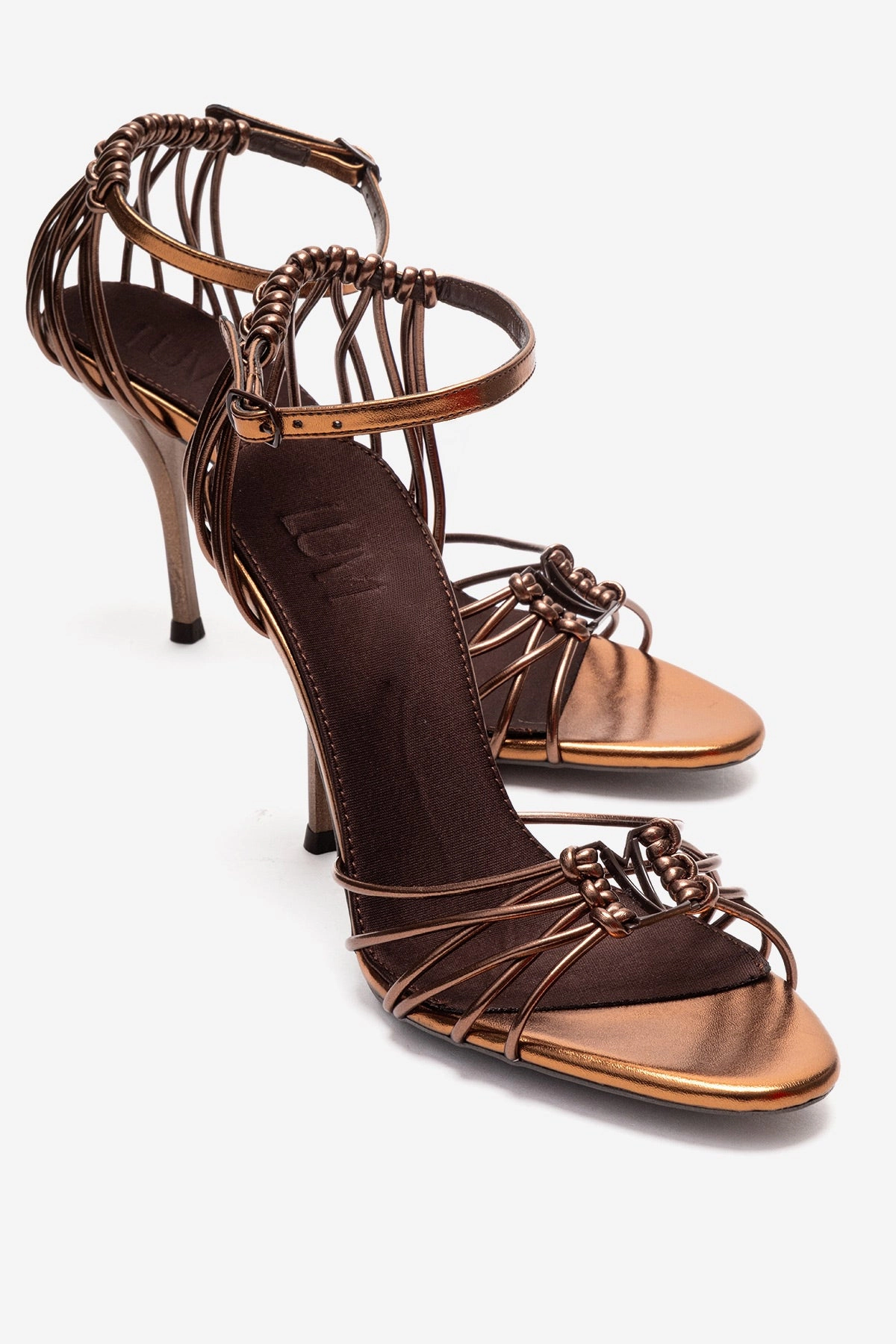 Prologue Shoes Womens Arona Ankle Strap Stiletto Sandal