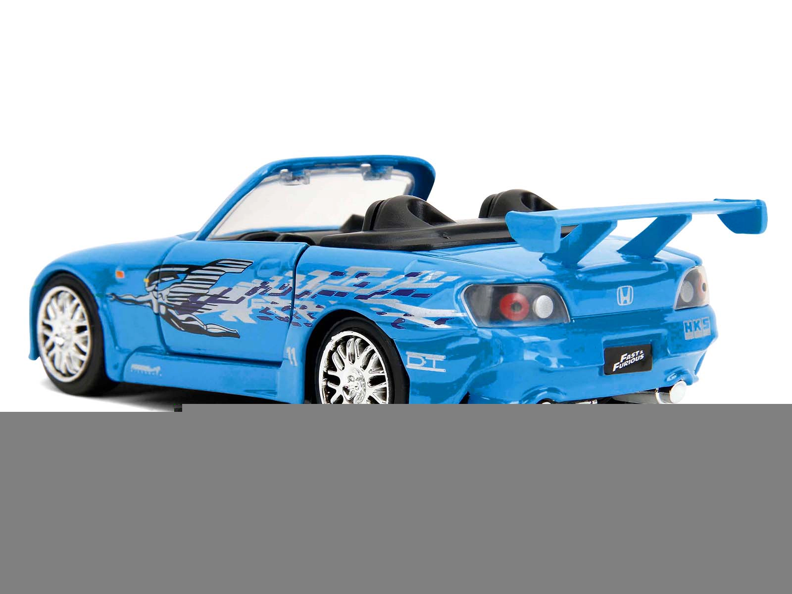 Jada 2001 Honda S2000 Convertible with Graphics "Fast & Furious Remix