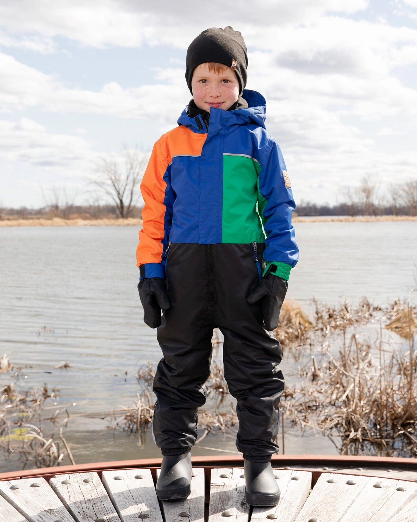 Deux par Unisex Mid-Season Waterproof Recycled Polyester Mittens