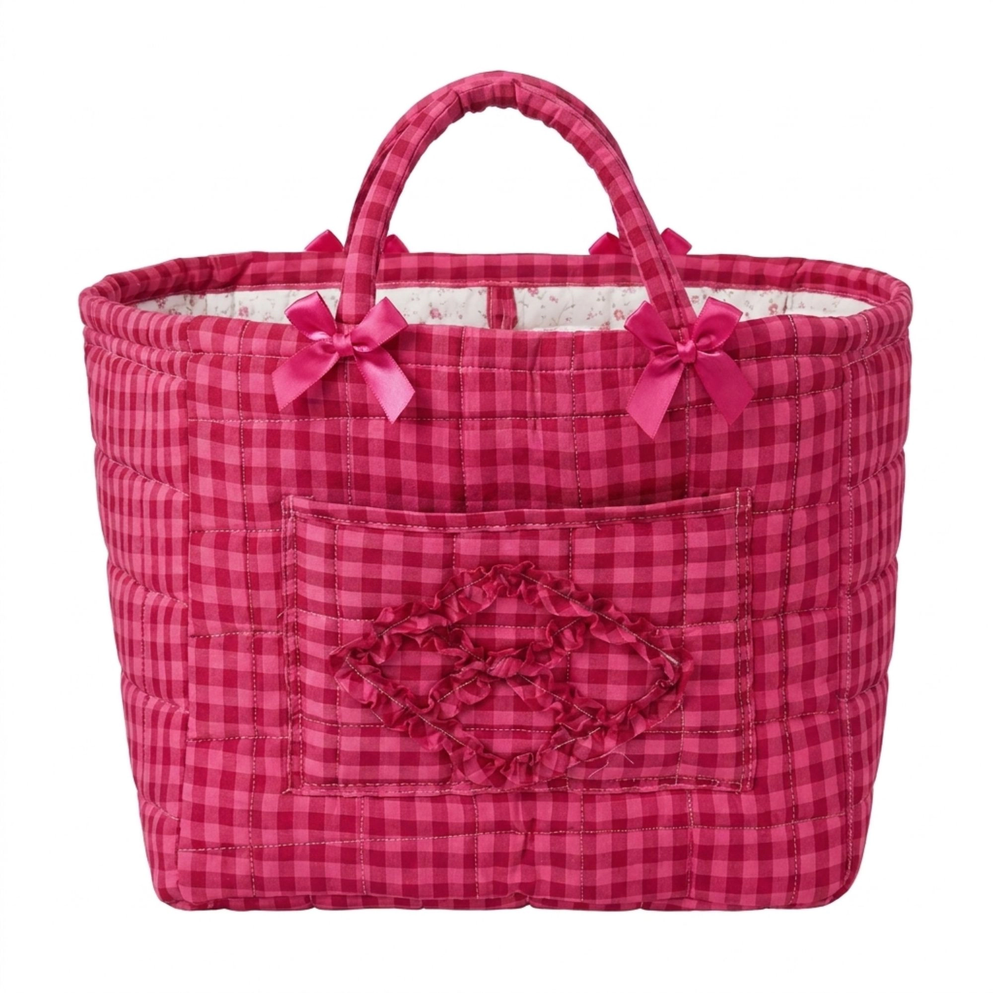 Alilang Unisex Large Quilted Storage Caddy Organizer Tote with Handles